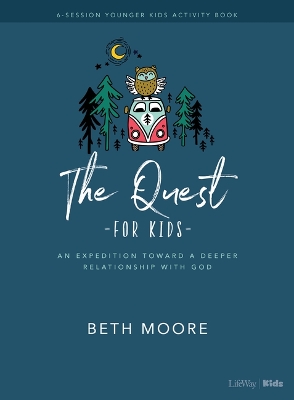 Book cover for The Quest Younger Kids Activity Book