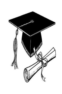 Cover of Graduation Journal Diploma Mortarboard Cap