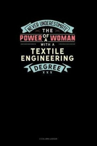 Cover of Never Underestimate The Power Of A Woman With A Textile Engineering Degree
