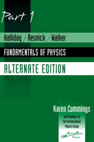 Cover of Fundamentals of Physics, Alternate Edition -Prelim Inary Part 1