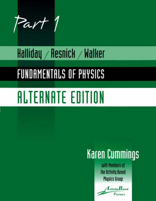 Book cover for Fundamentals of Physics, Alternate Edition -Prelim Inary Part 1