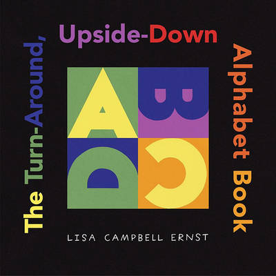 Book cover for The Turn Around, Upside Down Alphabet Book