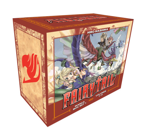 Cover of Fairy Tail Manga Box Set 1