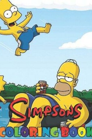 Cover of The Simpsons Coloring Book