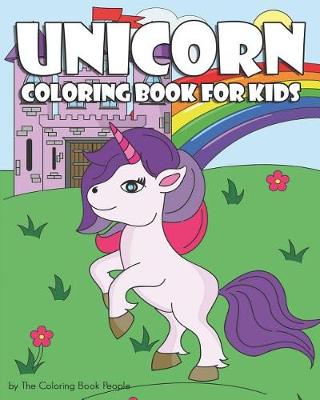 Book cover for Unicorn Coloring Book for Kids