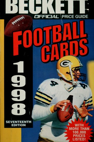 Cover of The Official 1998 Price Guide to Football Cards
