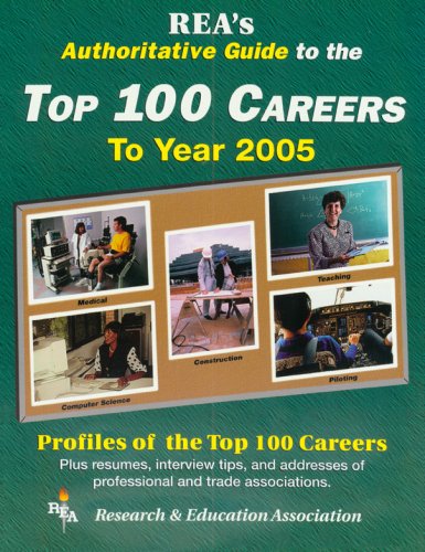 Book cover for Top 100 Careers to Year 2005