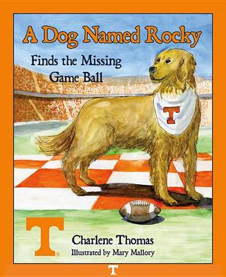 Book cover for A Dog Named Rocky Finds the Missing Game Ball
