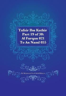 Book cover for Tafsir Ibn Kathir Part 19 of 30