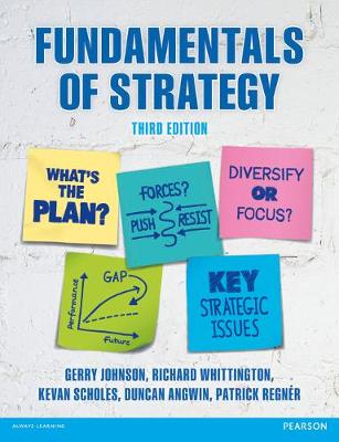 Book cover for Fundamentals of Strategy with MyStrategyLab Pack