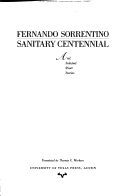 Cover of Sanitary Centennial and Selected Short Stories