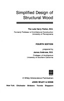 Book cover for Simplified Design of Structural Wood