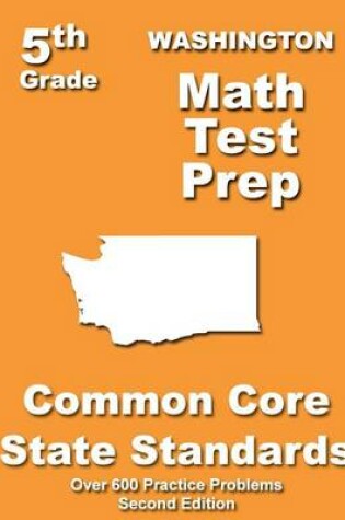 Cover of Washington 5th Grade Math Test Prep