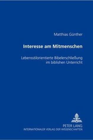 Cover of Interesse Am Mitmenschen