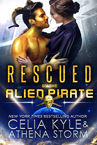 Book cover for Rescued by the Alien Pirate