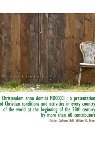 Cover of Christendom Anno Domini MDCCCCI