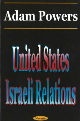 Cover of United States-Israeli Relations