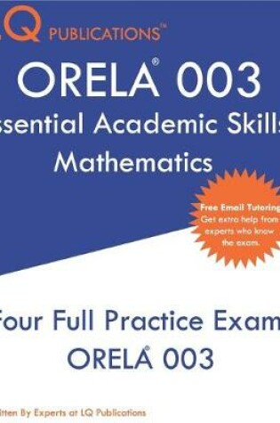 Cover of ORELA 003 Essential Academic Skills Mathematics