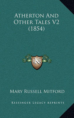 Book cover for Atherton and Other Tales V2 (1854)