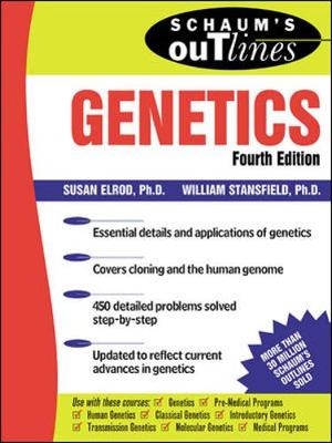 Book cover for Schaum's Outline Of Genetics