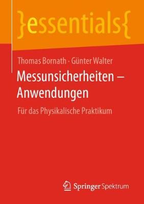 Book cover for Messunsicherheiten - Anwendungen