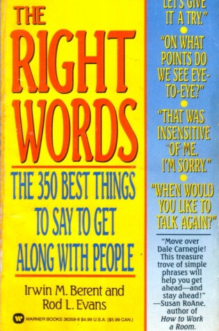 Cover of The Right Words