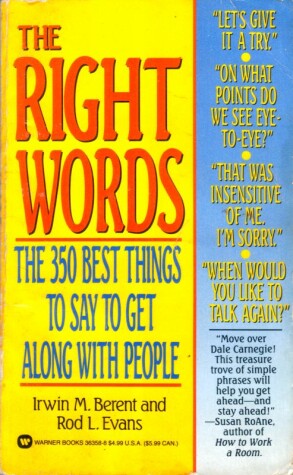 Book cover for The Right Words