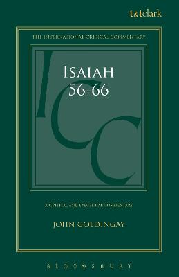 Book cover for Isaiah 56-66 (ICC)