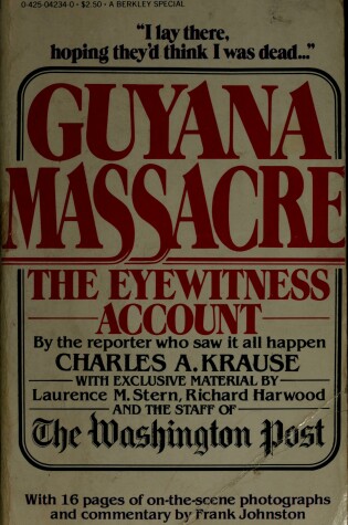 Cover of The Guyana Massacre