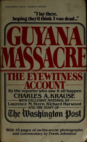 Book cover for The Guyana Massacre