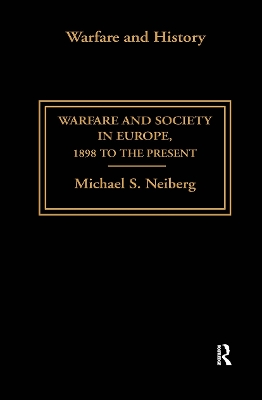 Cover of Warfare and Society in Europe