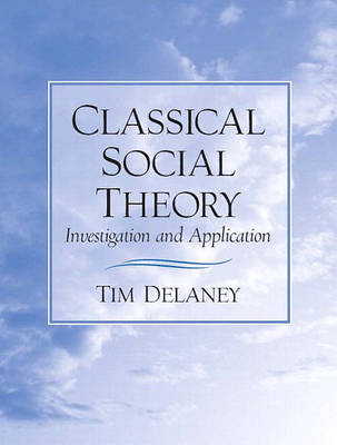 Book cover for Classical Social Theory