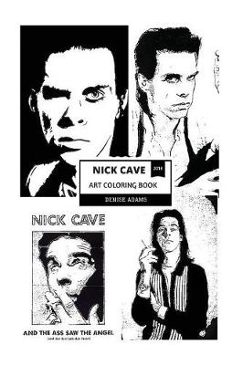 Book cover for Nick Cave Art Coloring Book