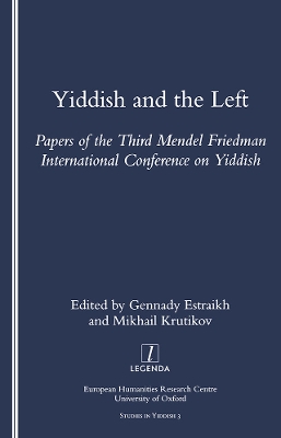 Book cover for Yiddish and the Left