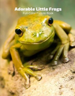 Book cover for Adorable Frogs Full-Color Picture Book