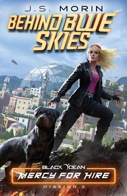 Book cover for Behind Blue Skies