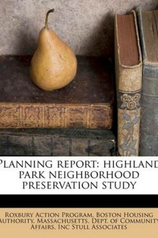 Cover of Planning Report