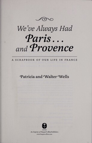 Book cover for Weve Always Had Paris and Provence PB