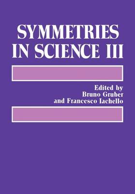 Book cover for Symmetries in Science III