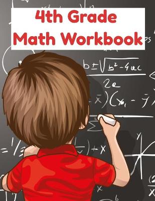 Book cover for 4th Grade Math Workbook