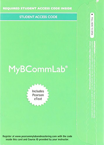 Book cover for Mylab Business Communication with Pearson Etext -- Access Card -- For Excellence in Business Communication