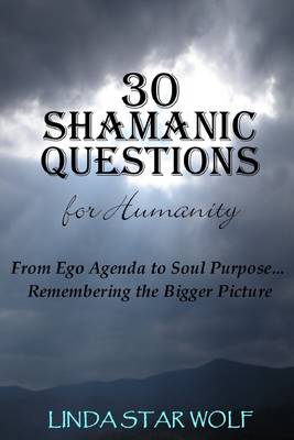 Book cover for 30 Shamanic Questions for Humanity: From Ego Agenda to Soul Purpose ... Remembering the Bigger Picture