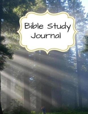 Book cover for Bible Study Journal