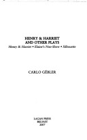 Book cover for Henry and Harriet