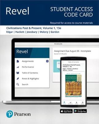 Book cover for Revel for Civilizations Past and Present, Volume 1 -- Access Card