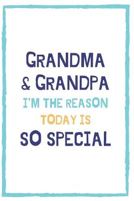 Book cover for Grandma & Grandpa I'm The Reason Today Is So Special