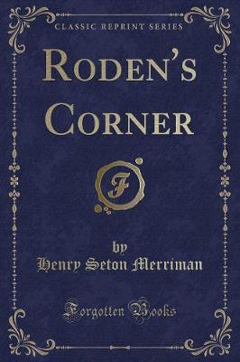 Book cover for Roden's Corner (Classic Reprint)