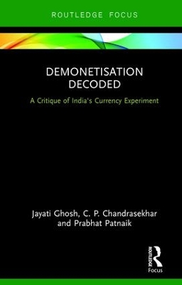 Book cover for Demonetisation Decoded