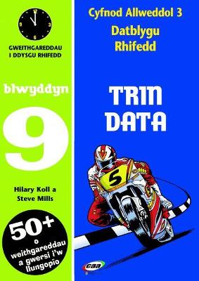 Book cover for CA3 Datblygu Rhifedd: Trin Data Blwyddyn 9