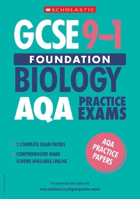 Book cover for Foundation Biology Exam Practice AQA: 2 Papers